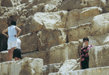 CLIMBING THE PYRAMID (THEY DON'T LET YOU TOO FAR UP)