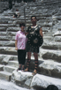 Diane and her Gladiator friend - Theatre at Aspendos