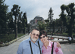 Topkapi Palace in the background - Istanbul